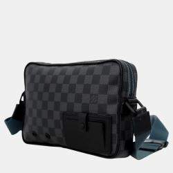 Louis Vuitton Grey Damier Graphite Alpha Messenger Bag