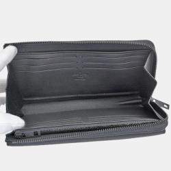 Louis Vuitton Black Leather Aerogram Wallet