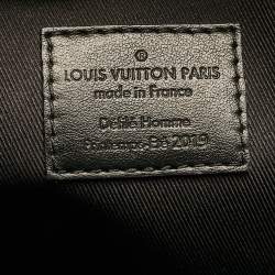 Louis Vuitton Black Leather and Monogram Canvas Solar Ray Steamer PM Bag