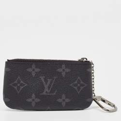 Louis Vuitton Monogram Eclipse Canvas Key Pouch