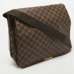 Louis Vuitton Damier Ebene Canvas and Leather Bastille Messenger Bag