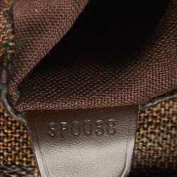 Louis Vuitton Damier Ebene Canvas and Leather Bastille Messenger Bag