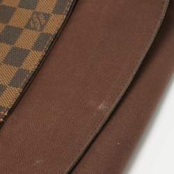 Louis Vuitton Damier Ebene Canvas and Leather Bastille Messenger Bag