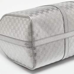 Pre Owned Louis Vuitton Damier Glitter Keepall Bandouliere 50 Bag