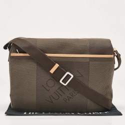 Louis Vuitton Terre Damier Geant Canvas Messenger Bag
