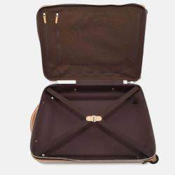 Louis Vuitton Silver Monogram Titanium Horizon Size 55