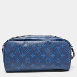 Louis Vuitton Cobalt Taigarama Canvas Dopp Kit