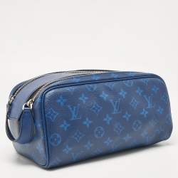 Louis Vuitton Cobalt Taigarama Canvas Dopp Kit