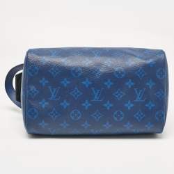 Louis Vuitton Cobalt Taigarama Canvas Dopp Kit