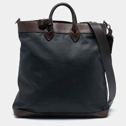 Louis Vuitton Brown/Black Canvas Shako Cabas Bag