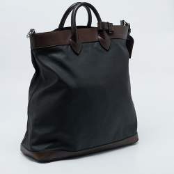 Louis Vuitton Brown/Black Canvas Shako Cabas Bag