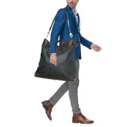 Louis Vuitton Brown/Black Canvas Shako Cabas Bag