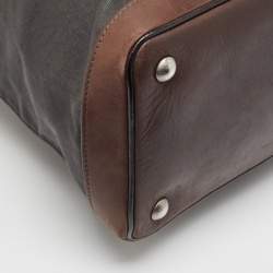 Louis Vuitton Brown/Black Canvas Shako Cabas Bag