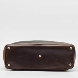 Louis Vuitton Brown/Black Canvas Shako Cabas Bag