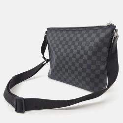 Pre Owned Louis Vuitton Black PVC Louis Vuitton Graphite Mick PM bag