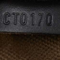 Louis Vuitton Coffee Utah Leather Wichita Messenger Bag