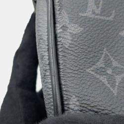 Louis Vuitton Noir Monogram Eclipse Monogram Eclipse Reverse Keepall Bag Size Xs