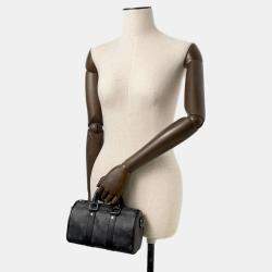 Louis Vuitton Noir Monogram Eclipse Monogram Eclipse Reverse Keepall Bag Size Xs