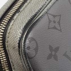 Louis Vuitton Gunmetal Taigarama Canvas and Leather Outdoor Messenger Bag