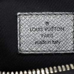 Louis Vuitton Gunmetal Taigarama Canvas and Leather Outdoor Messenger Bag