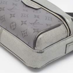 Louis Vuitton Gunmetal Taigarama Canvas and Leather Outdoor Messenger Bag