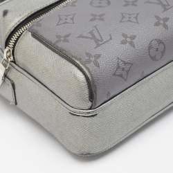 Louis Vuitton Gunmetal Taigarama Canvas and Leather Outdoor Messenger Bag