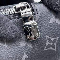 Louis Vuitton Noir Monogram Eclipse Taiga Leather Duo Sling Bag