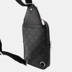 Louis Vuitton Noir Monogram Eclipse Avenue Sling Bag Size Pm