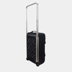 Louis Vuitton Noir Monogram Eclipse Knit Horizon Soft Carry bag