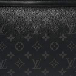 Louis Vuitton Monogram Eclipse Canvas Pochette Voyage MM Bag