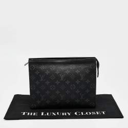 Louis Vuitton Monogram Eclipse Canvas Pochette Voyage MM Bag