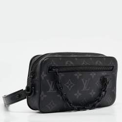 Louis Vuitton Monogram Eclipse Canvas Pochette Volga Bag