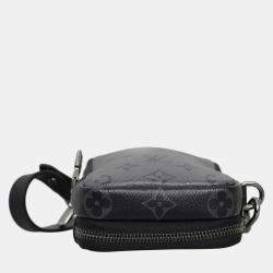 Louis Vuitton Monogram Eclipse Reverse Double Phone Pouch