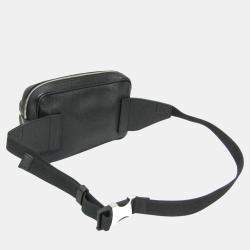 Louis Vuitton Black Leather Taiga Bumbag 