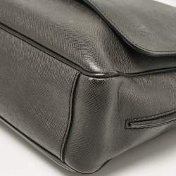 Louis Vuitton Black Taiga Leather Roman MM Bag