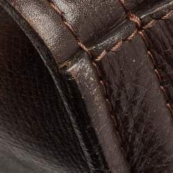 Louis Vuitton Dark Brown Utah Leather Comanche Duffle Bag