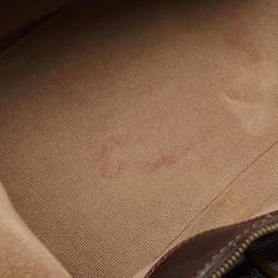 Louis Vuitton Dark Brown Utah Leather Comanche Duffle Bag