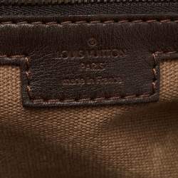 Louis Vuitton Dark Brown Utah Leather Comanche Duffle Bag
