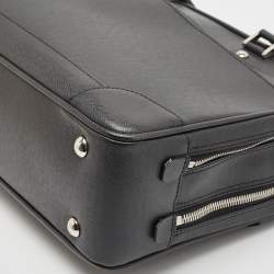 Louis Vuitton Black Taiga Leather Alexander Briefcase