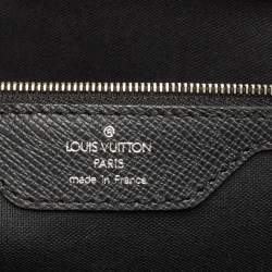 Louis Vuitton Black Taiga Leather Alexander Briefcase