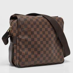 Pre Owned Louis Vuitton Damier Azur Canvas Naviglio Crossbody Bag