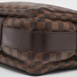 Pre Owned Louis Vuitton Damier Azur Canvas Naviglio Crossbody Bag