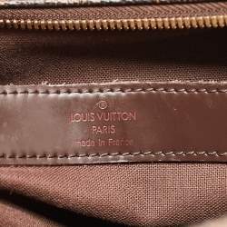 Pre Owned Louis Vuitton Damier Azur Canvas Naviglio Crossbody Bag