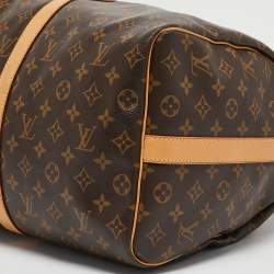 Louis Vuitton Monogram Canvas Keepall Bandouliere 50 Bag