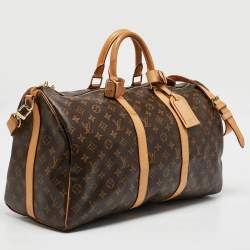 Louis Vuitton Monogram Canvas Keepall Bandouliere 50 Bag
