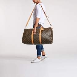 مملوكة مسبقًا Louis Vuitton Monogram Canvas Keepall Bandouliere 50 Bag