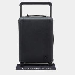 مملوكة مسبقًا Louis Vuitton Black Taurillon Leather Horizon 55 Suitcase