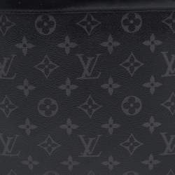 Louis Vuitton Monogram Eclipse Canvas Pochette Voyage MM Bag