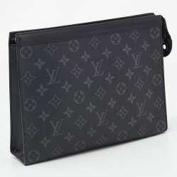 Louis Vuitton Monogram Eclipse Canvas Pochette Voyage MM Bag