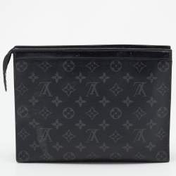 Louis Vuitton Monogram Eclipse Canvas Pochette Voyage MM Bag